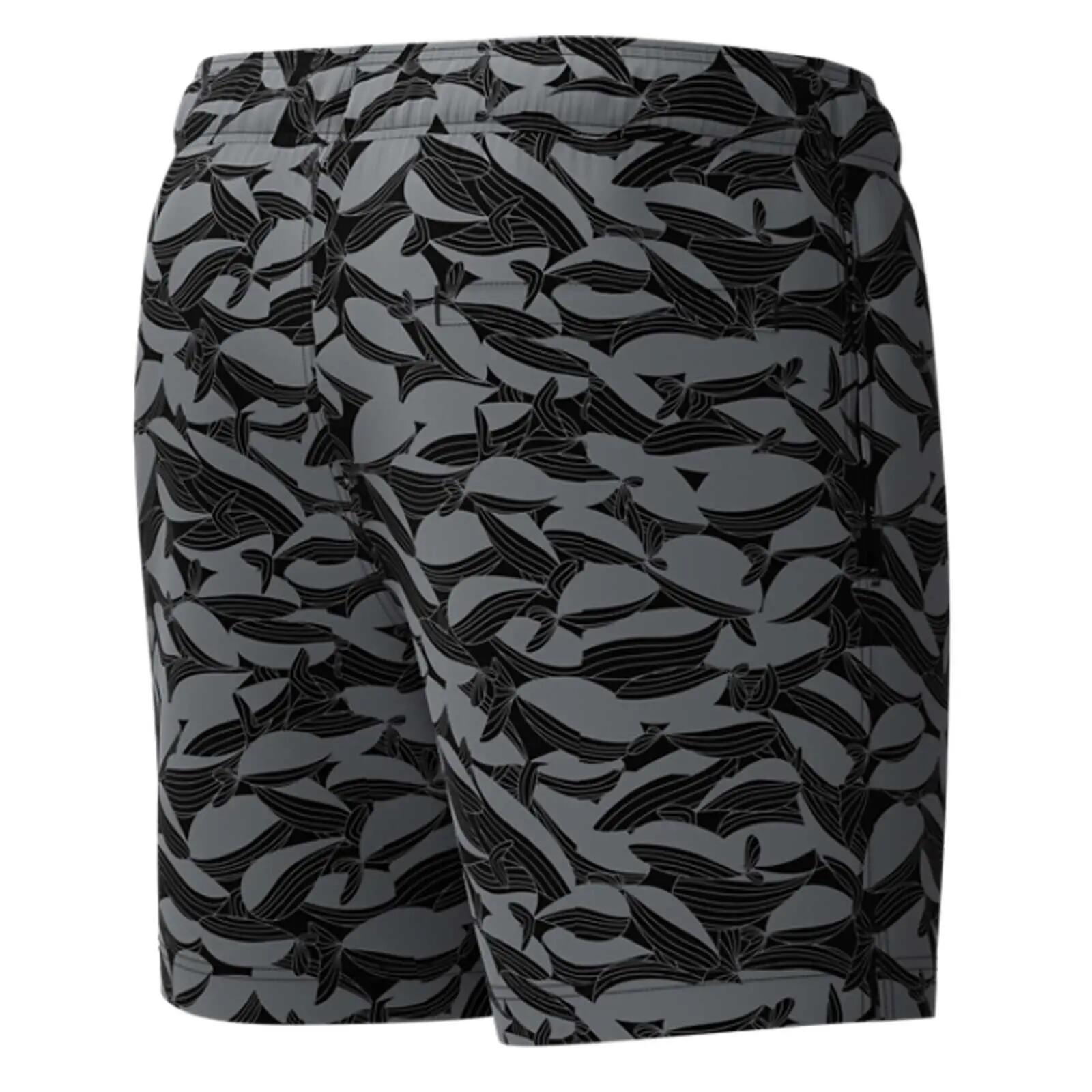 Sort inot barbati Speedo Redondo Edge Printed Volley 16 negru/gri – 4-way 3/7