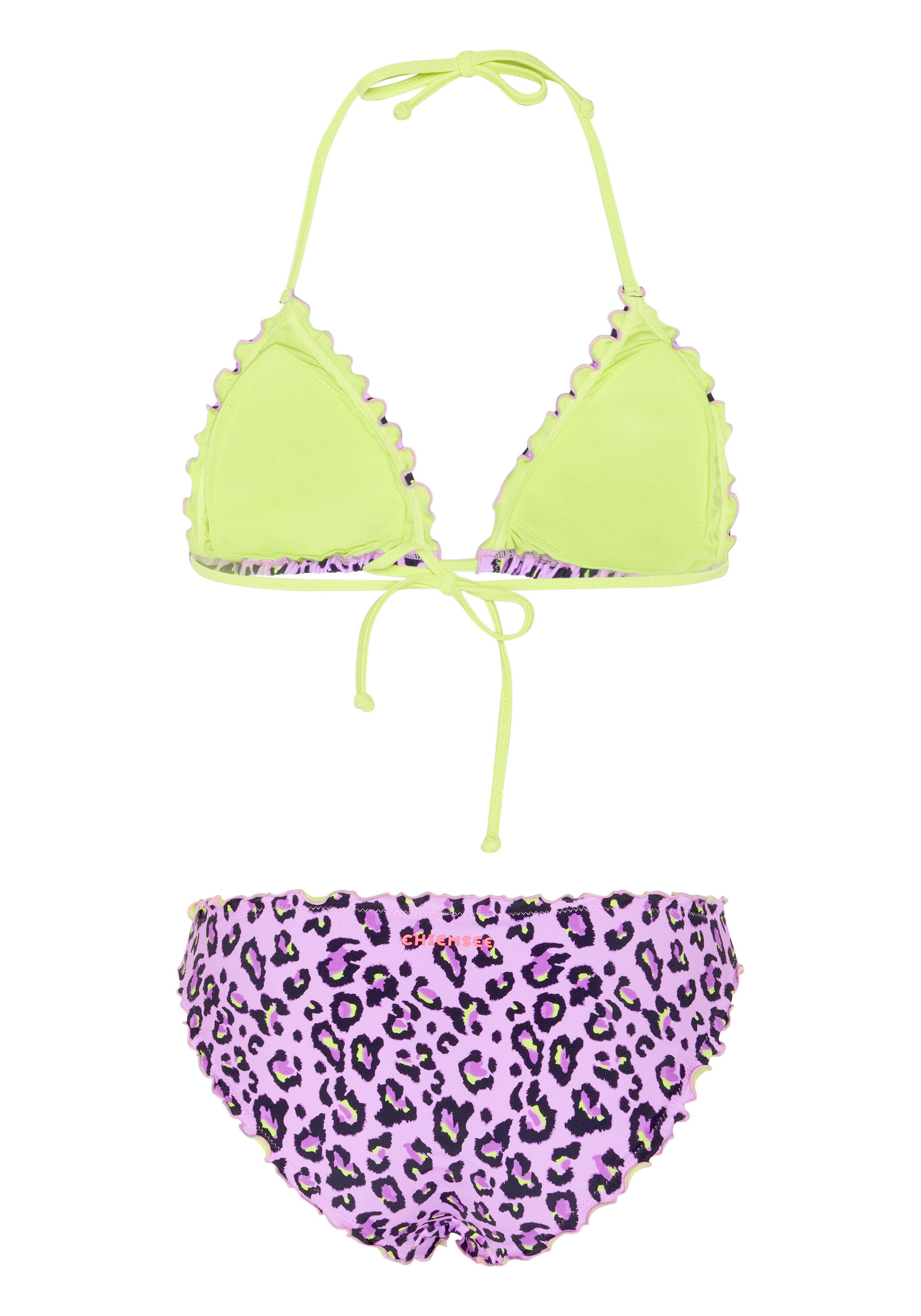 Bikini-Set mit Wellenkante 2/7