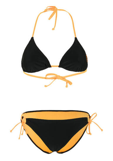 Bikini-Set mit Kontrastfutter