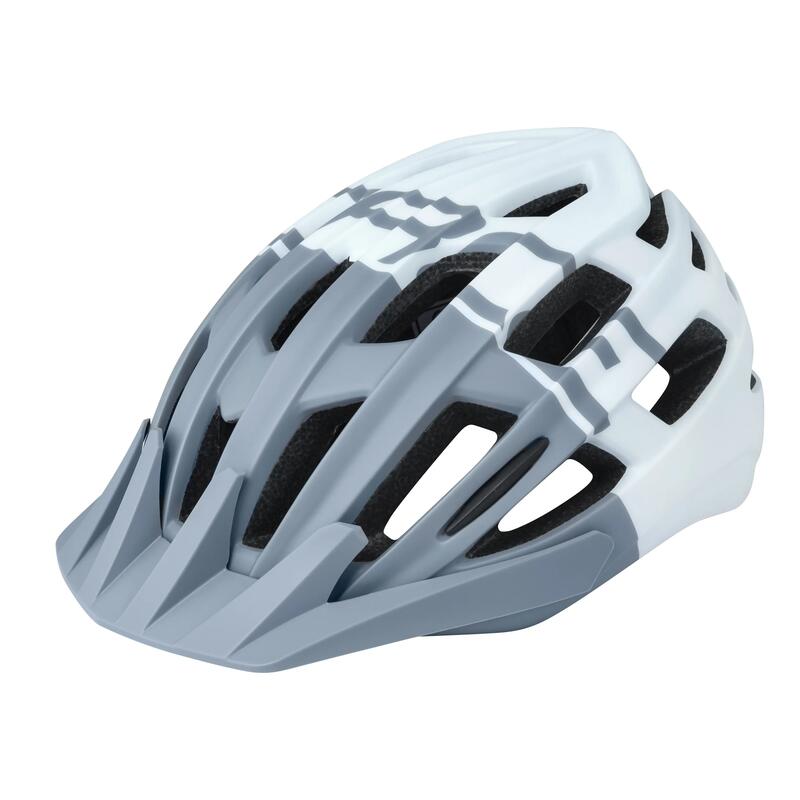 Casca Force Corella MTB Gri/Alb S-M