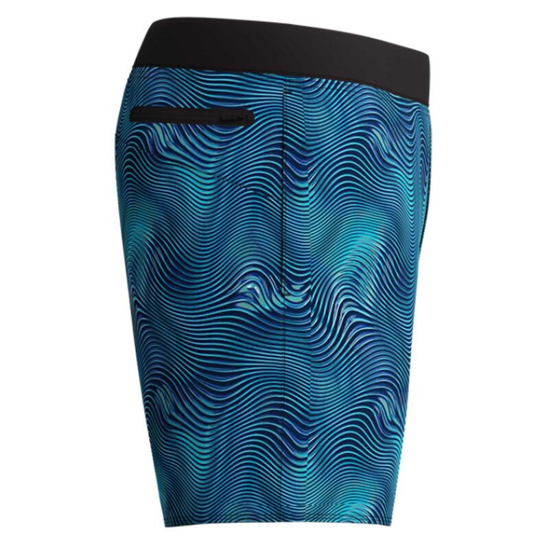 Sort inot barbati Speedo Lookout Printed 16 negru/albastru navy – uscare rapida