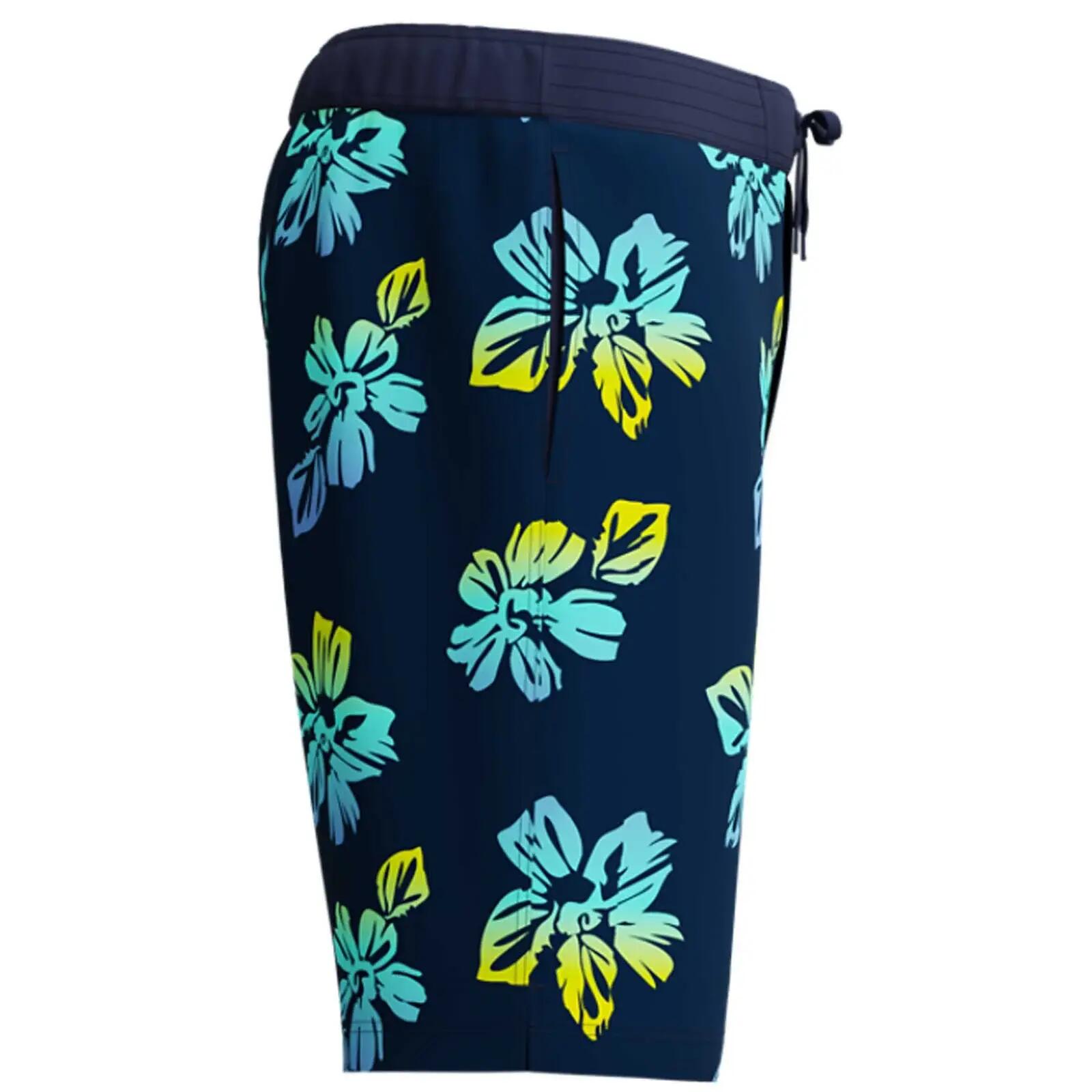 Sort inot barbati Speedo Bondi Printed 20 bleumarin/galben – uscare rapida 6/7