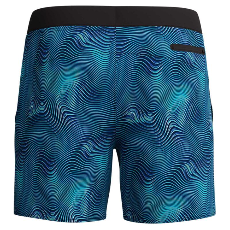 Sort inot barbati Speedo Lookout Printed 16 negru/albastru navy – uscare rapida
