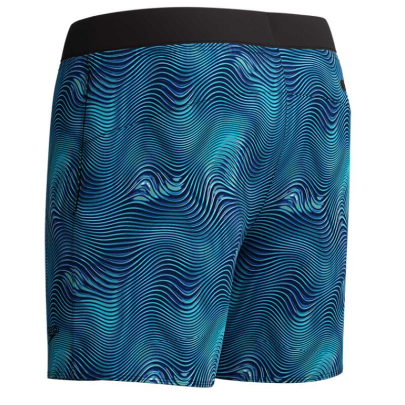 Sort inot barbati Speedo Lookout Printed 16 negru/albastru navy – uscare rapida