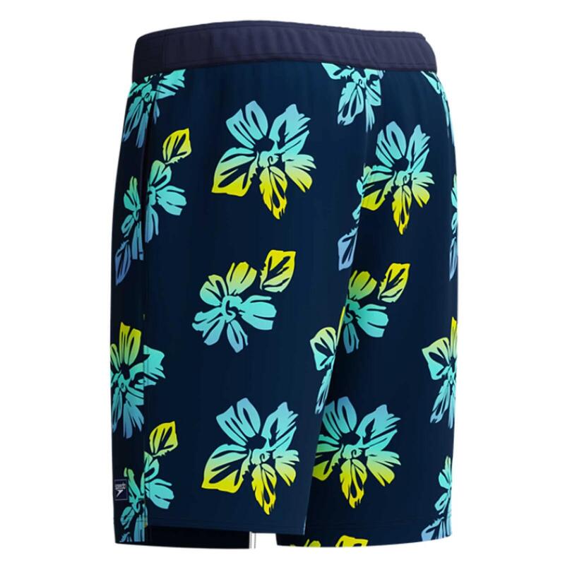 Sort inot barbati Speedo Bondi Printed 20 bleumarin/galben – uscare rapida