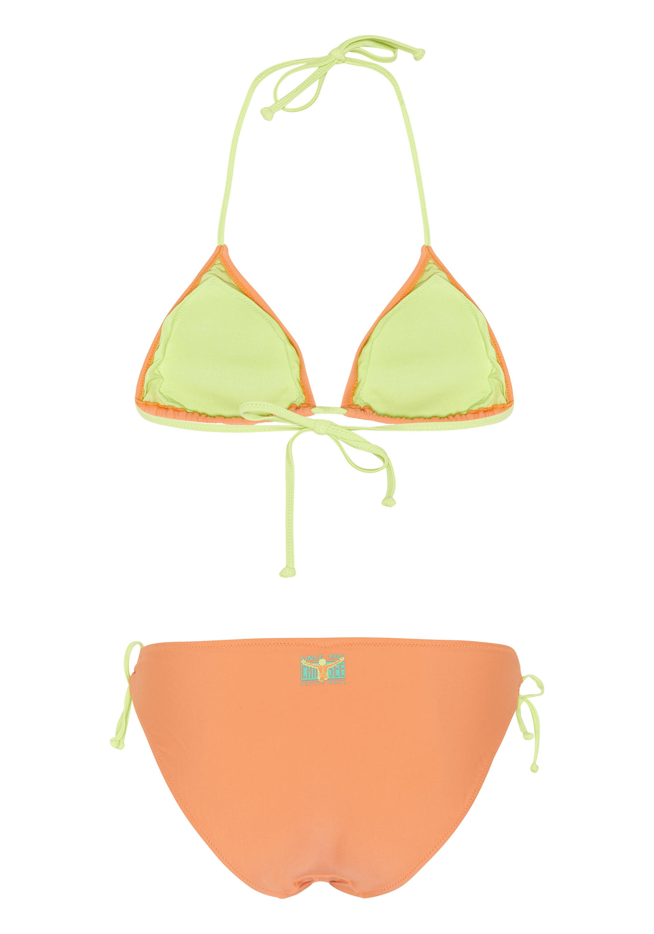 Bikini-Set mit Kontrastfutter 2/7