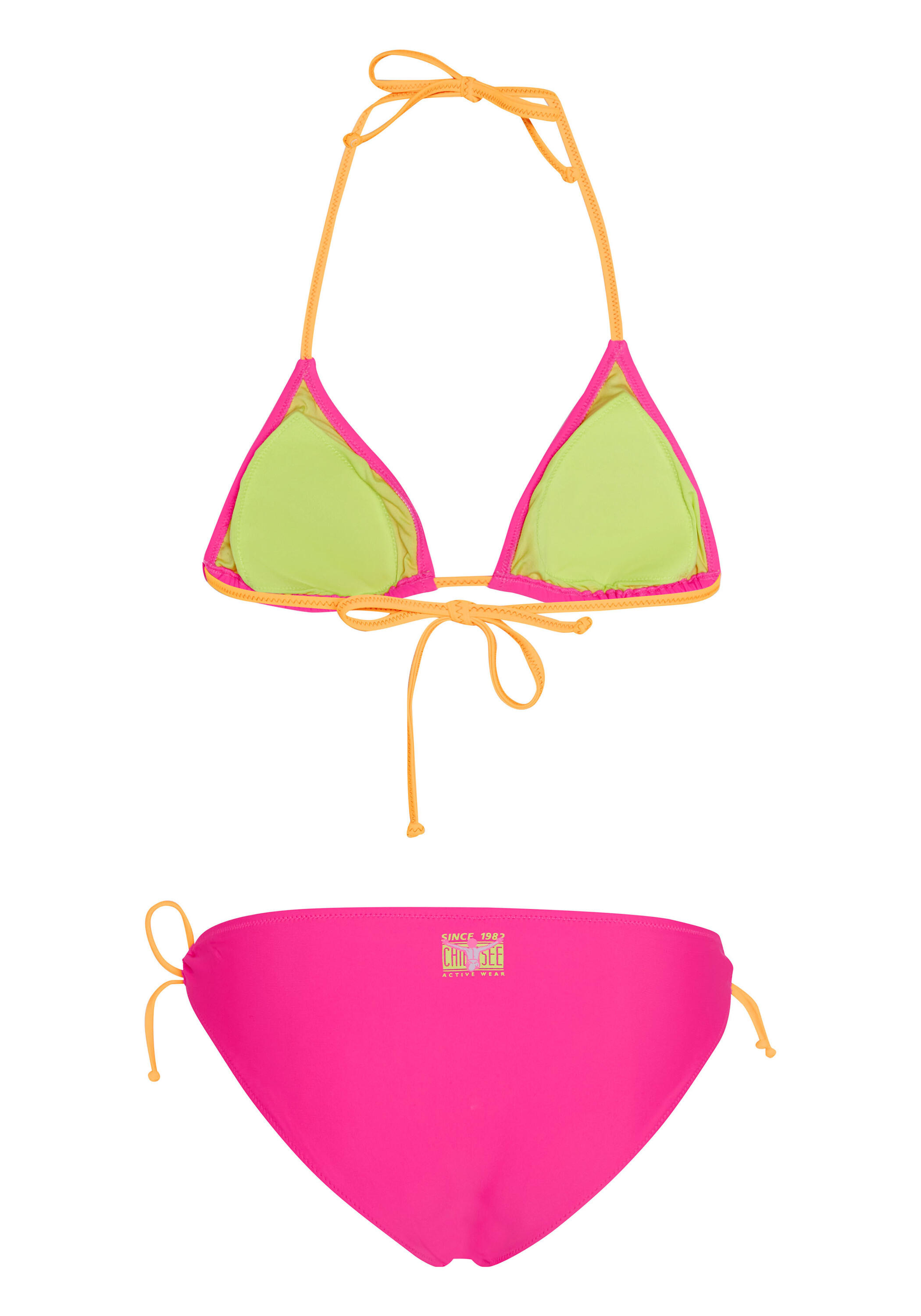 Bikini-Set mit Kontrastfutter 2/7
