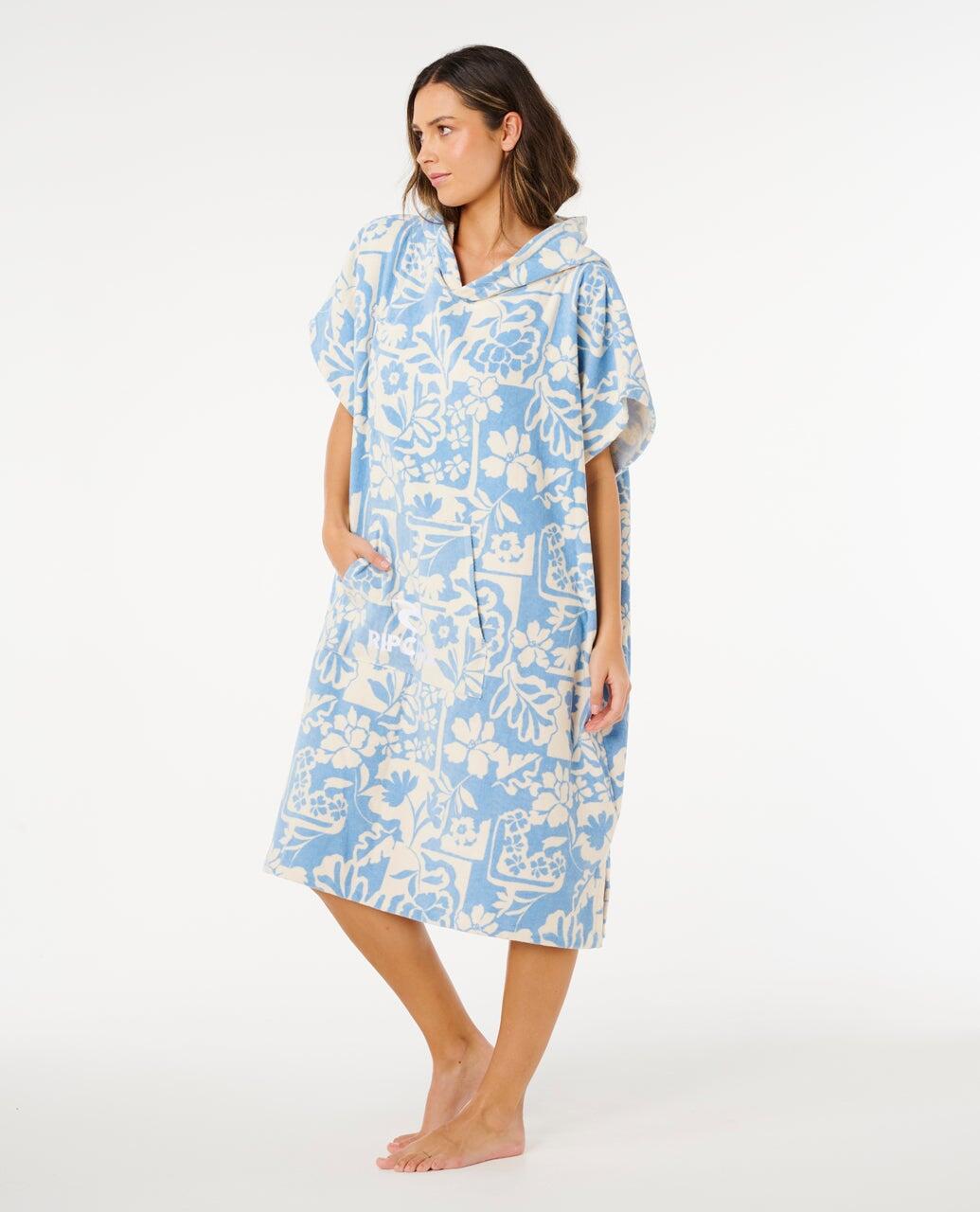 Poncho Surf Mixed - Blissful Blue 2/6