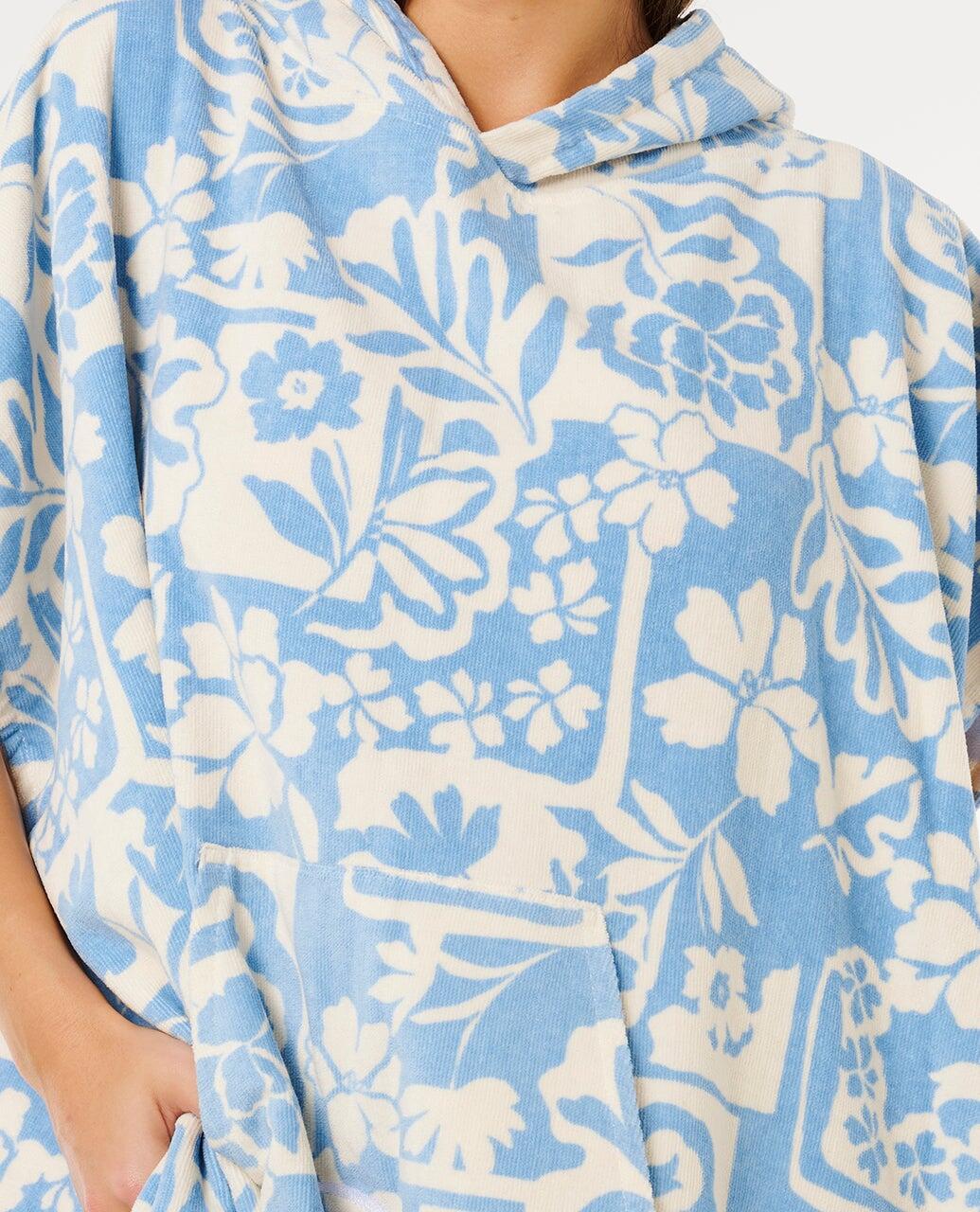 Poncho Surf Mixed - Blissful Blue 5/6