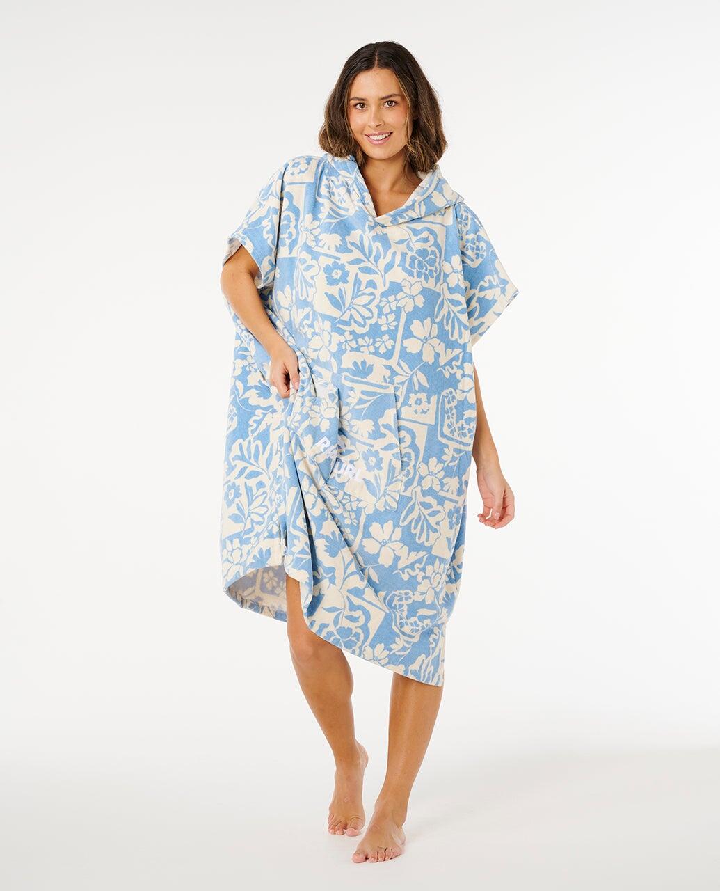Poncho Surf Mixed - Blissful Blue 4/6
