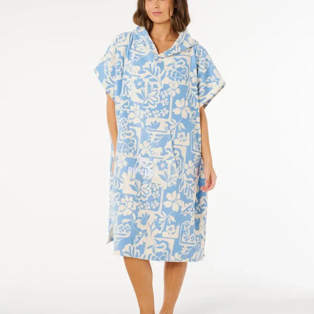 Product Unisex Poncho Surf Mixed - Blissful Blue