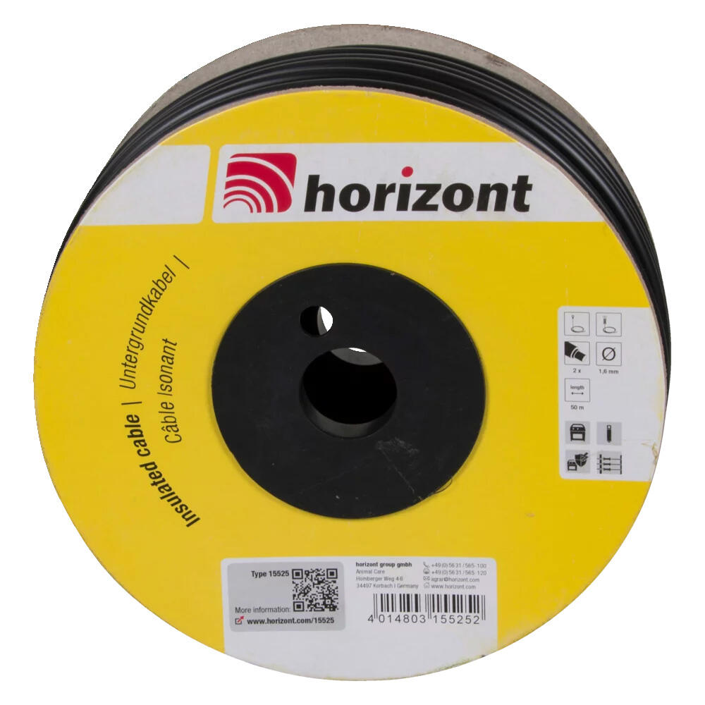 Câble d'alimentation haute tension 50 m, Ø 1.6 mm HORIZONT 2/2