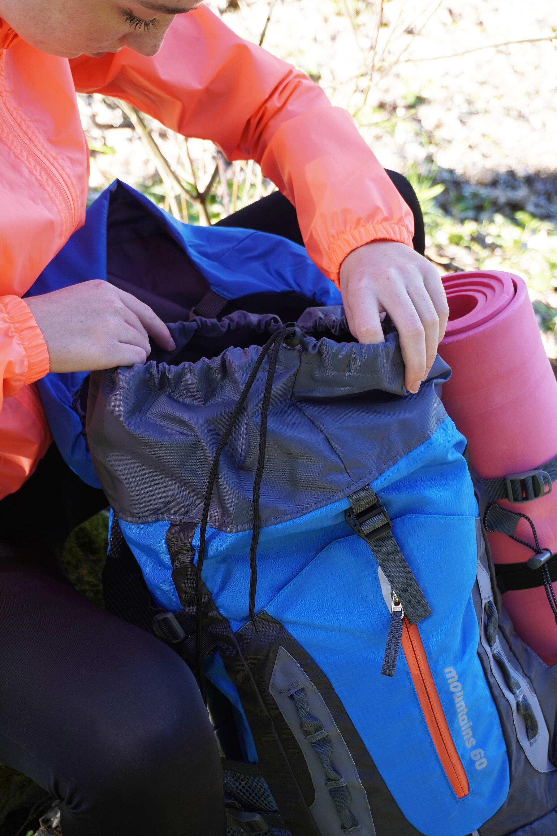 Rucksack Mountains 60 L für anspruchsvollere Wanderungen 7/7