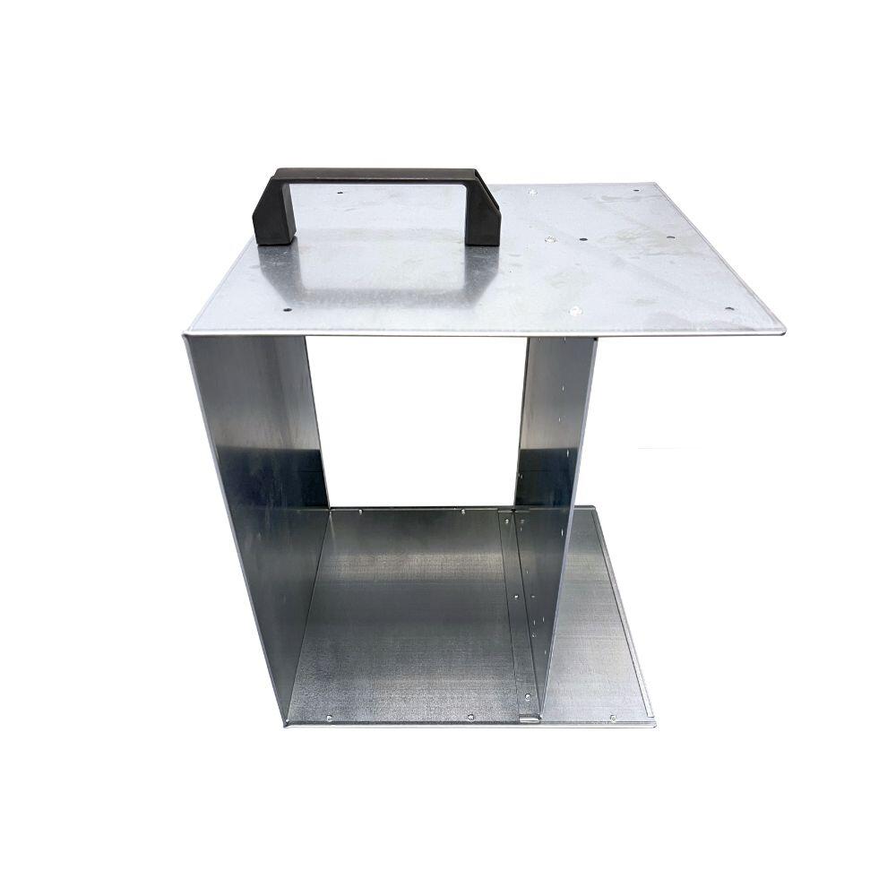 Zubehör für Zaun Transportbox für Elektrozaun und Batterie aus Metall Ukal 1/4