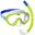 Set snorkeling Mares AQ - JELLY, Lime