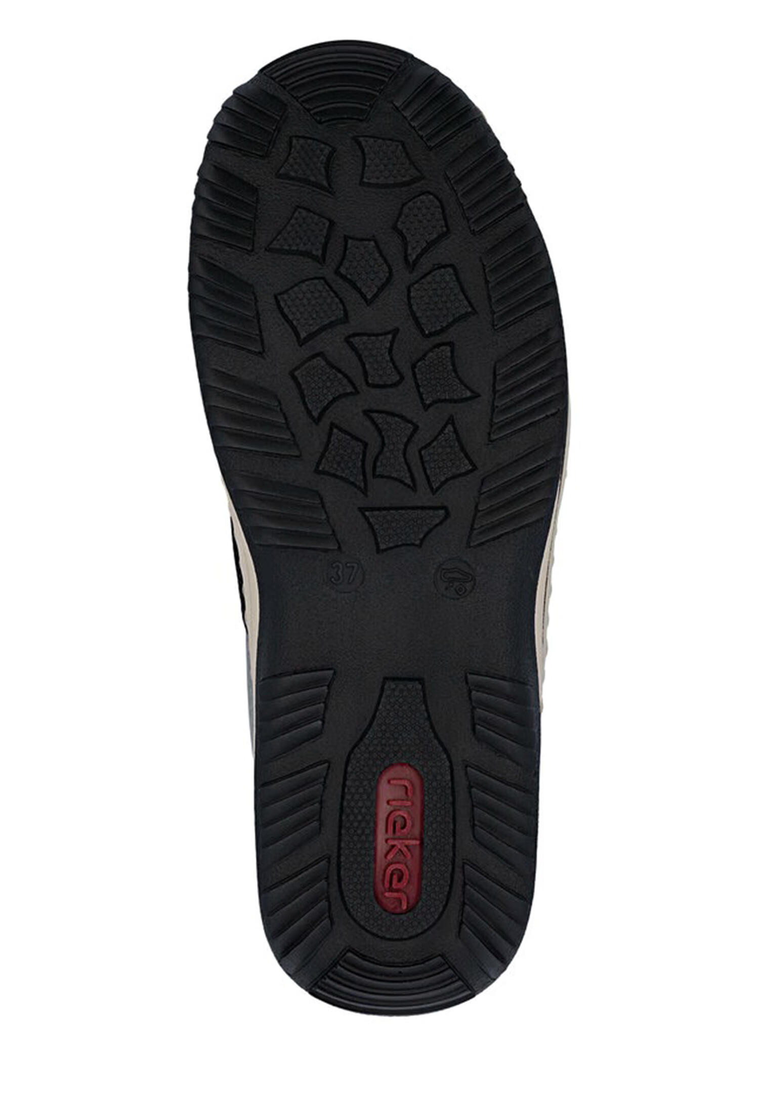 Rieker Damen Slipper Slipper Freizeit bequem Memory-Foam L0593-00 Black 4/5