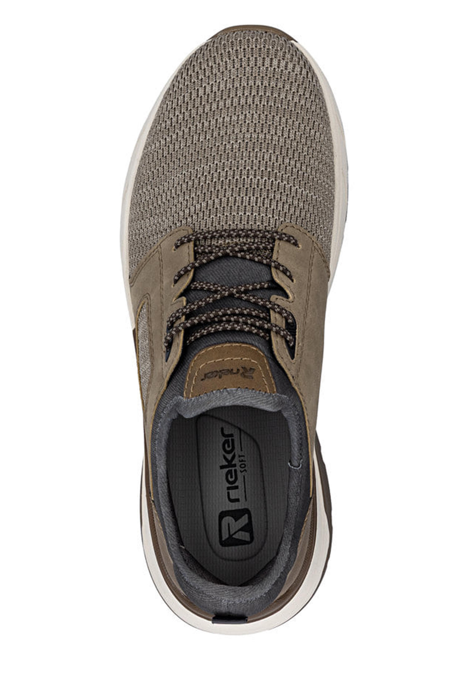 Rieker Herren Slipper Schuhe Sneaker Halbschuhe 06150-64 beige 2/5