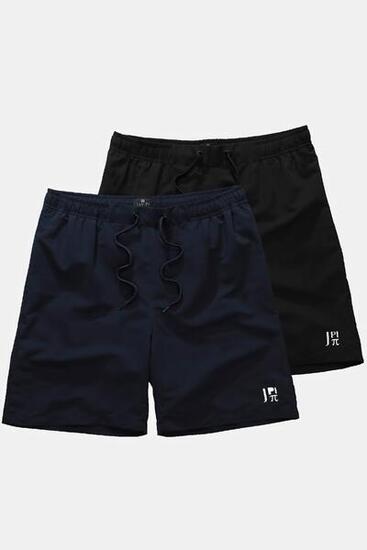 Hommes Bermuda QuickDry lot de deux taille élastique