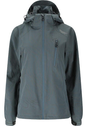 Veste à capuche femme Weather Report Camelia AOP AWG W-PRO 15000