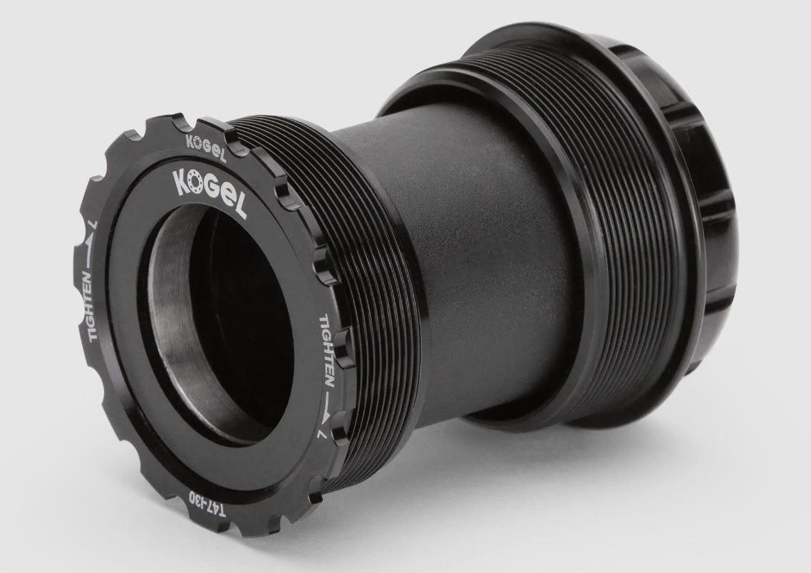 Wkład suportu T47 asymetryczny 30 mm Agu