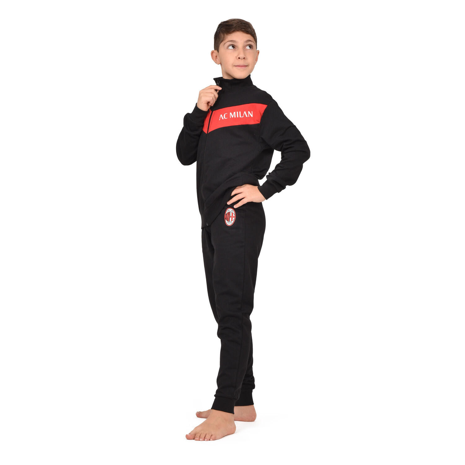 Ac Milan Tuta Casa Bambino 1/1