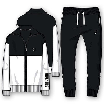 Fc Juventus Tuta Casa Felpata Bambino