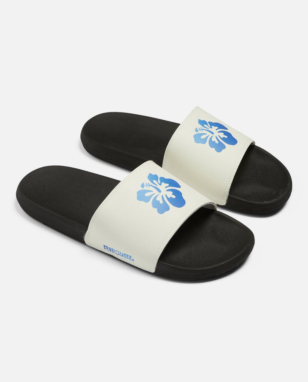 Ciabatte Unisex Icons Bloom Slide - Black/White 1/5