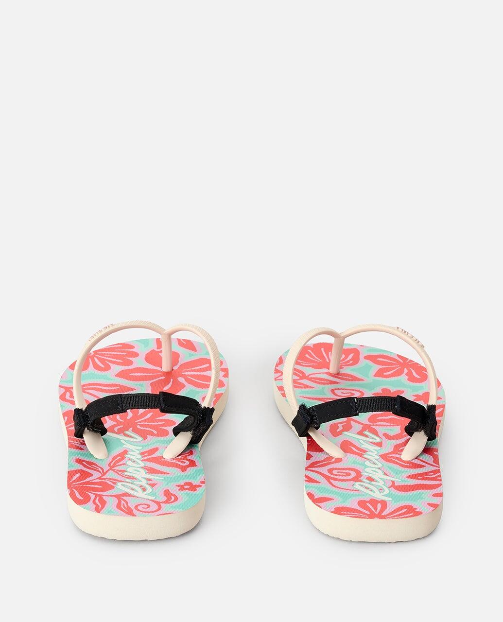 Tongs Unisex Mixed Bloom Fille - Teal 2/5