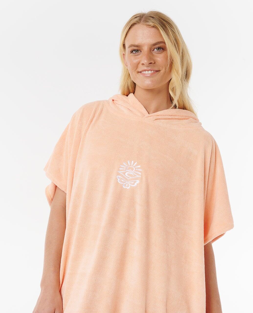 Poncho Surf Classic Surf - Bright Peach 5/6