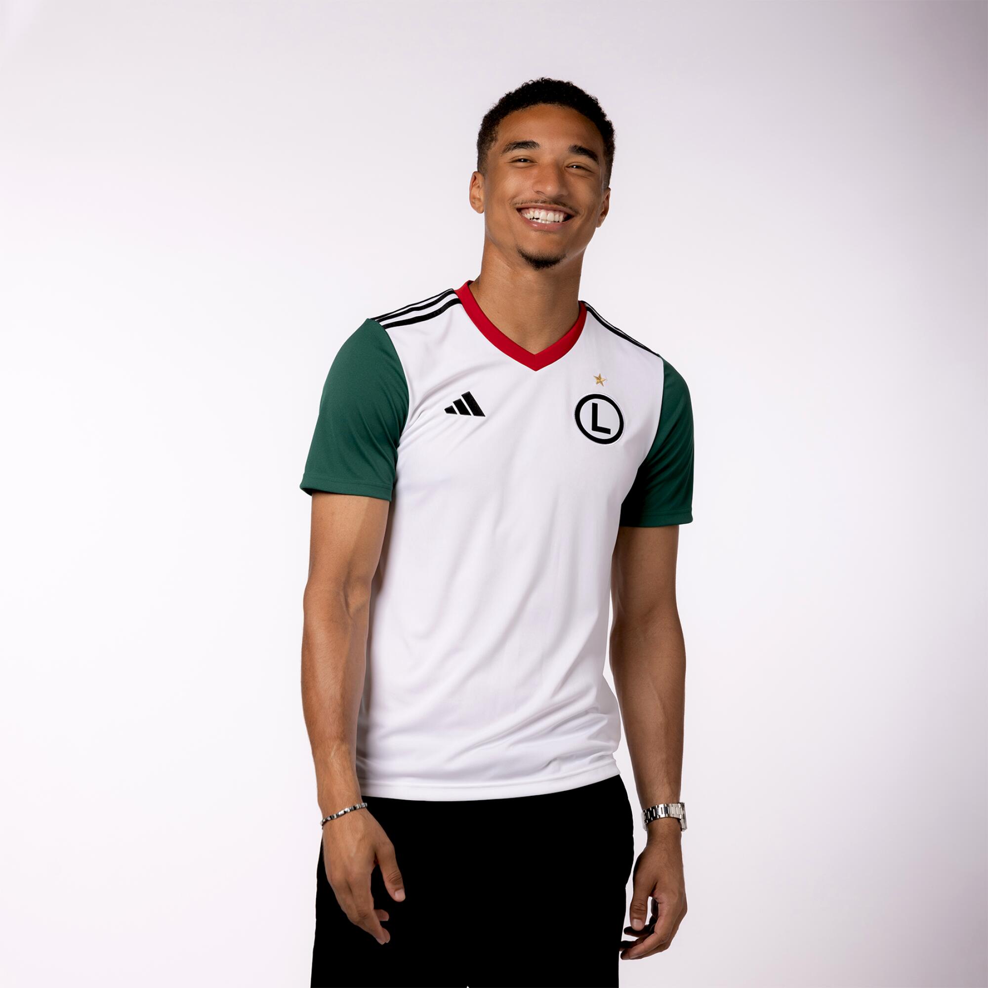 Second Life - Koszulka piłkarska adidas Entrada 22 Legia... - Stan Doskonały