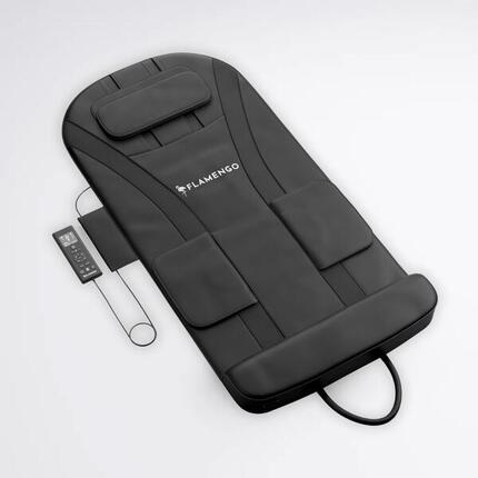 Flamengo InfraStretch tapis massage infrarouge, vibration, dos et nuque