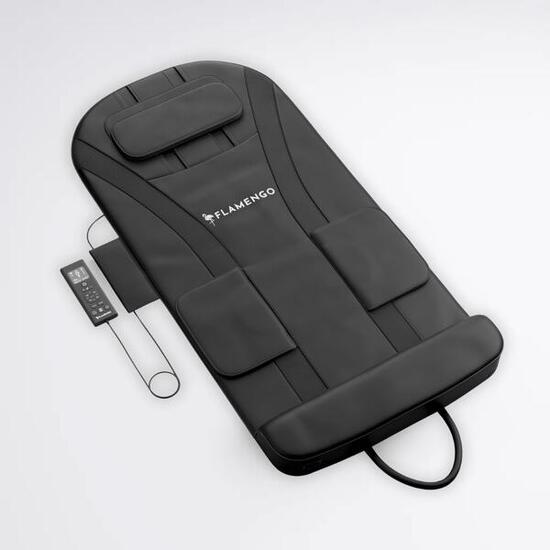 Flamengo InfraStretch tapis massage infrarouge, vibration, dos et nuque
