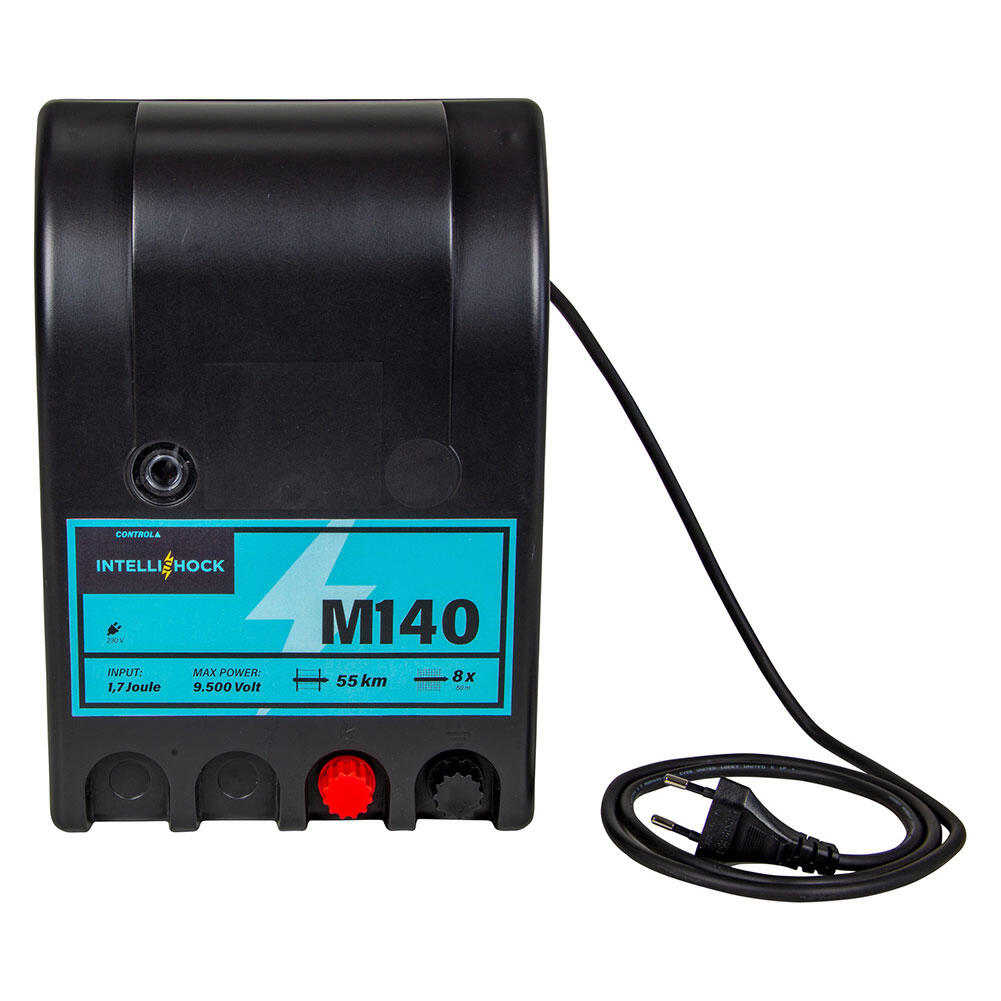 Poste de clôture électrique M140 à Leds, secteur 230 V, 1.4 J 2/7
