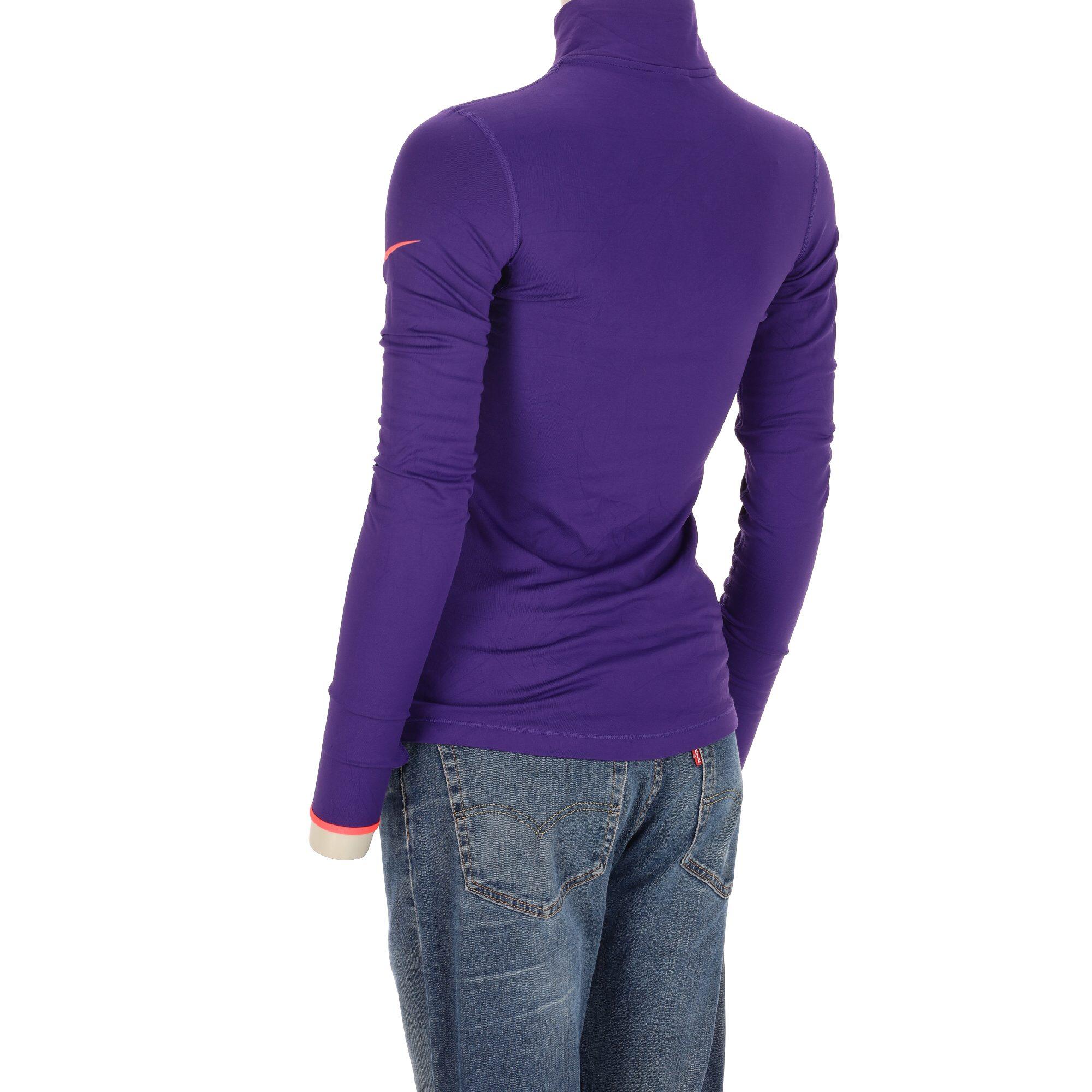 Reconditionné - Sweat Femme Dri-Fit Nike PRO Violet - Excellent 2/7