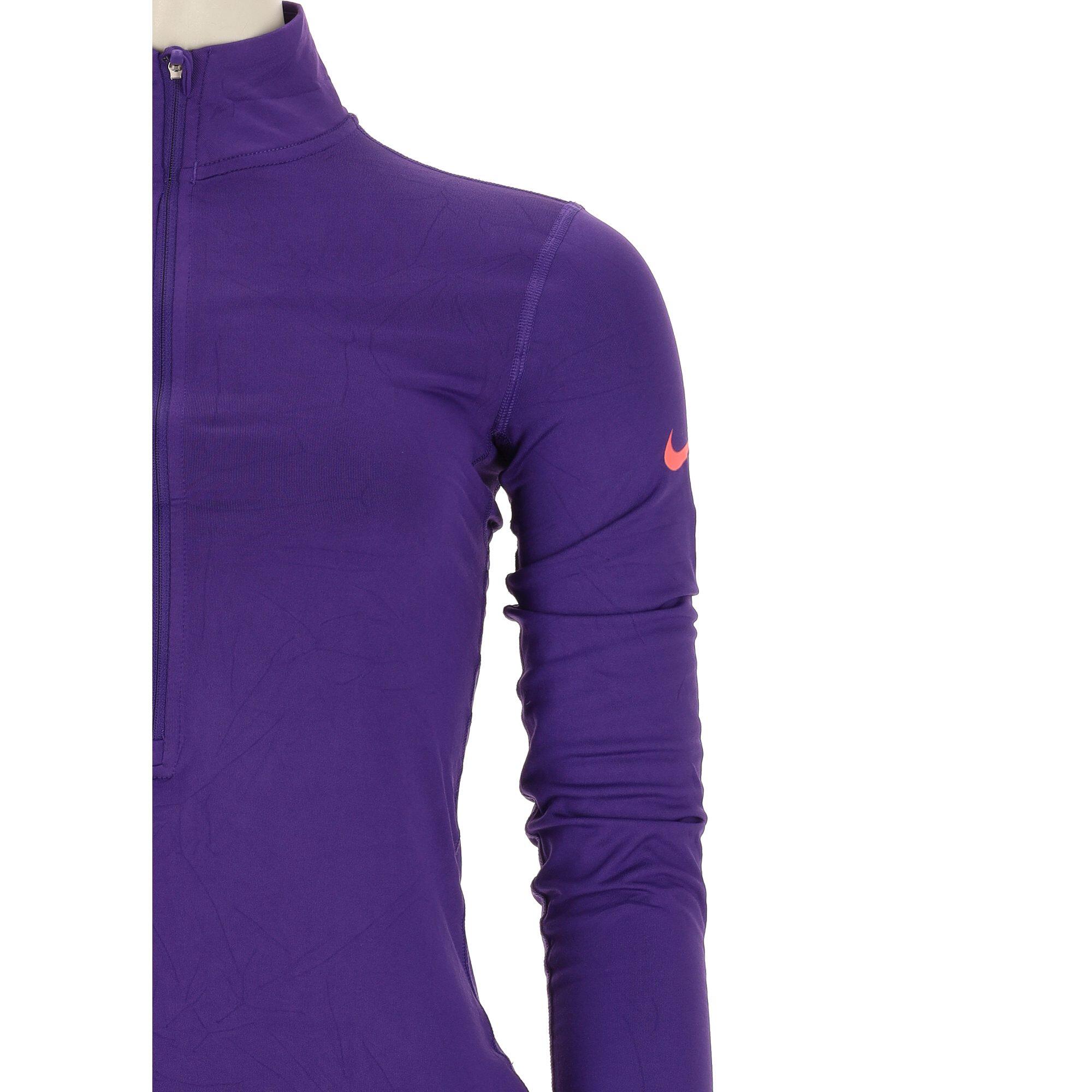 Reconditionné - Sweat Femme Dri-Fit Nike PRO Violet - Excellent 5/7