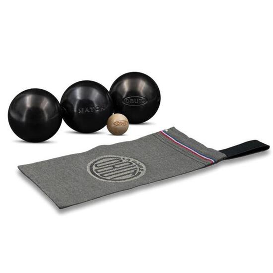 Obut Competition Boule-Set Stahl gestreift