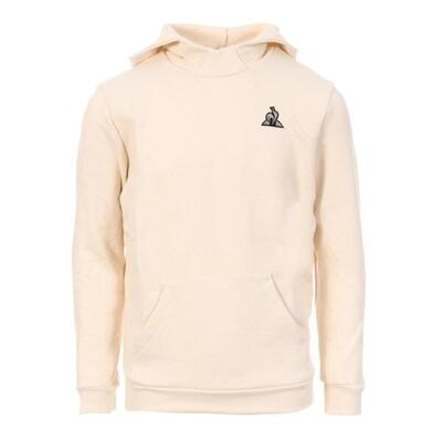 Felpa con Cappuccio Le Coq Sportif per Ragazzo Colore Ecru