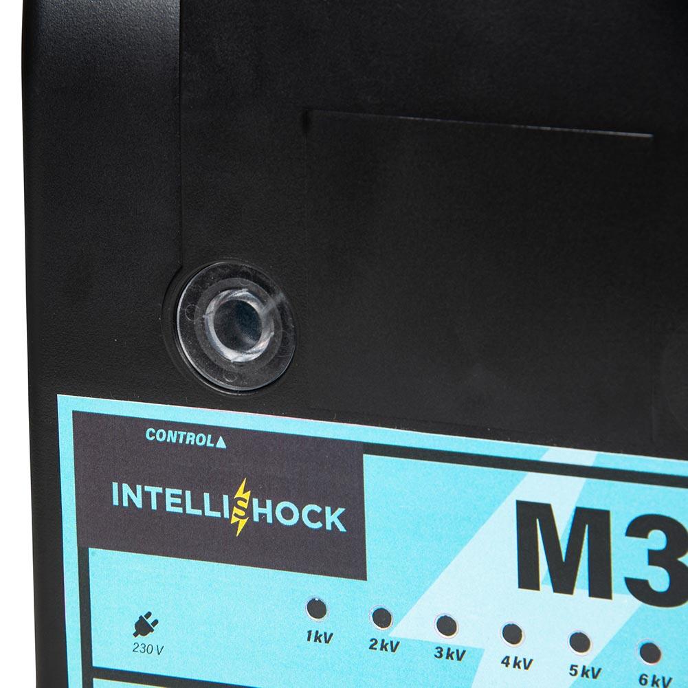 Poste de clôture électrique M300 à Leds, secteur 230 V, 3 J 3/7