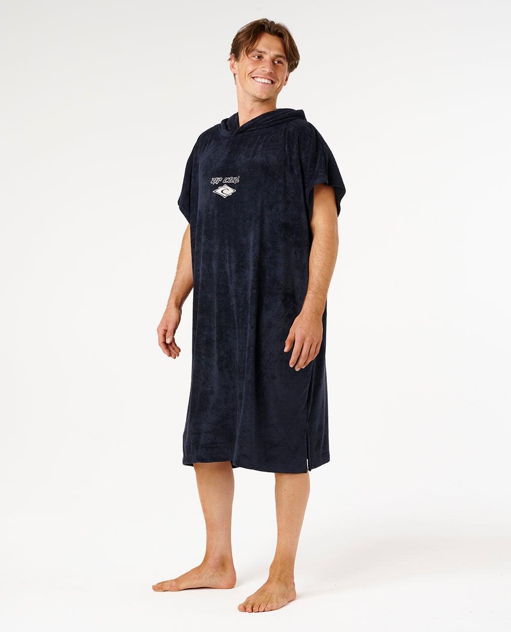 Product Unisex Poncho Surf Classic Surf - Black/Off White 2/6