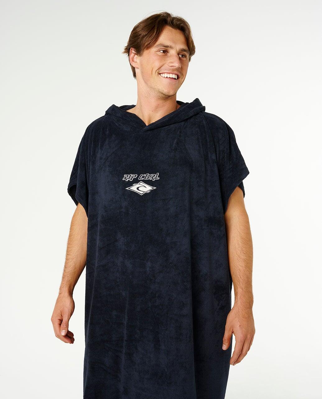 Product Unisex Poncho Surf Classic Surf - Black/Off White 6/6