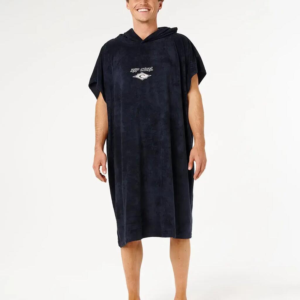 Product Unisex Poncho Surf Classic Surf - Black/Off White