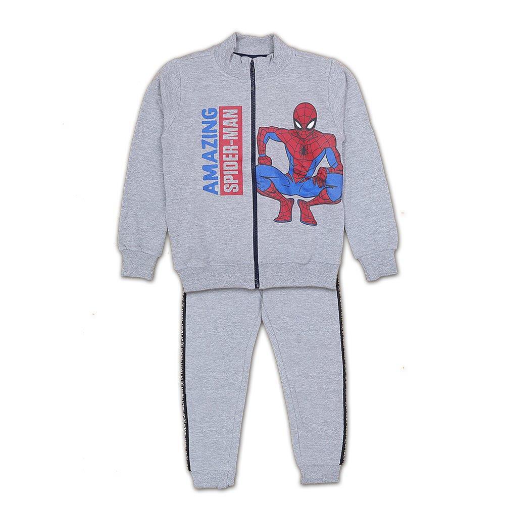 Spiderman 2-Piece Tracksuit Grey 7/8 Years