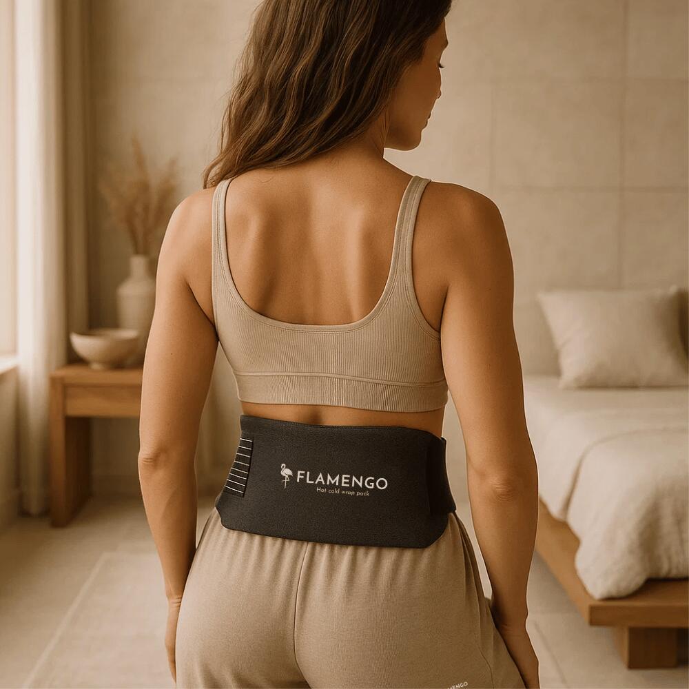 Flamengo Hot & Cold Wrap Pack – 2x compresse gel froid chaud bande 5/7