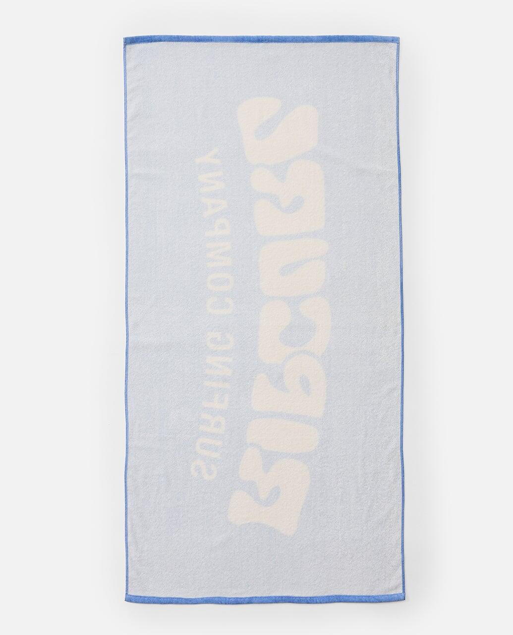 Serviette de plage Graphic Standard - Blue/Natural 2/5