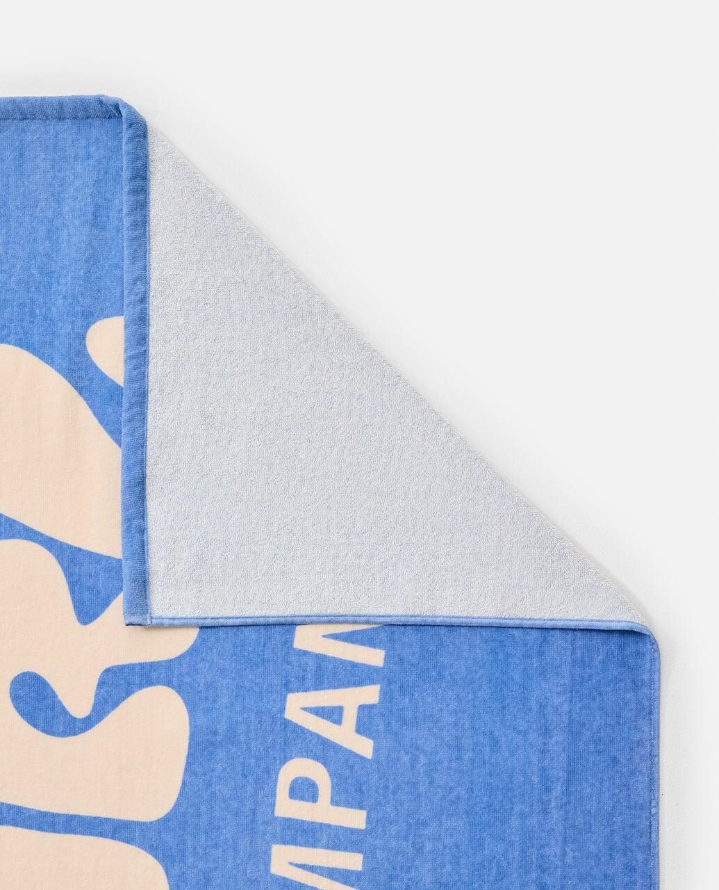 Serviette de plage Graphic Standard - Blue/Natural 4/5