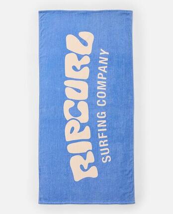 Serviette de plage Graphic Standard - Blue/Natural