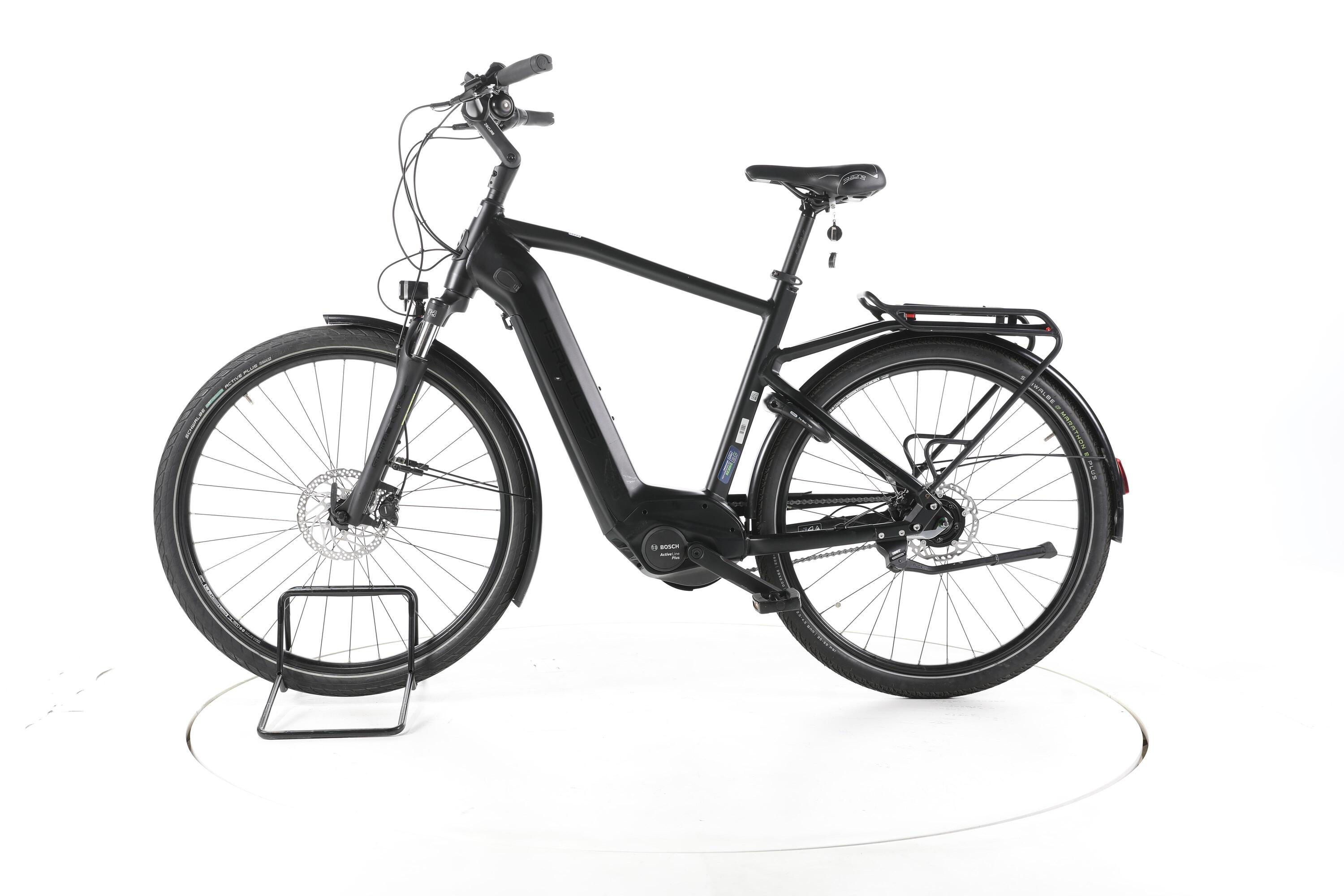 Segunda vida - Hercules Robert/a Deluxe I-R8 City E-Bike - Em muito bom estado. 6/7