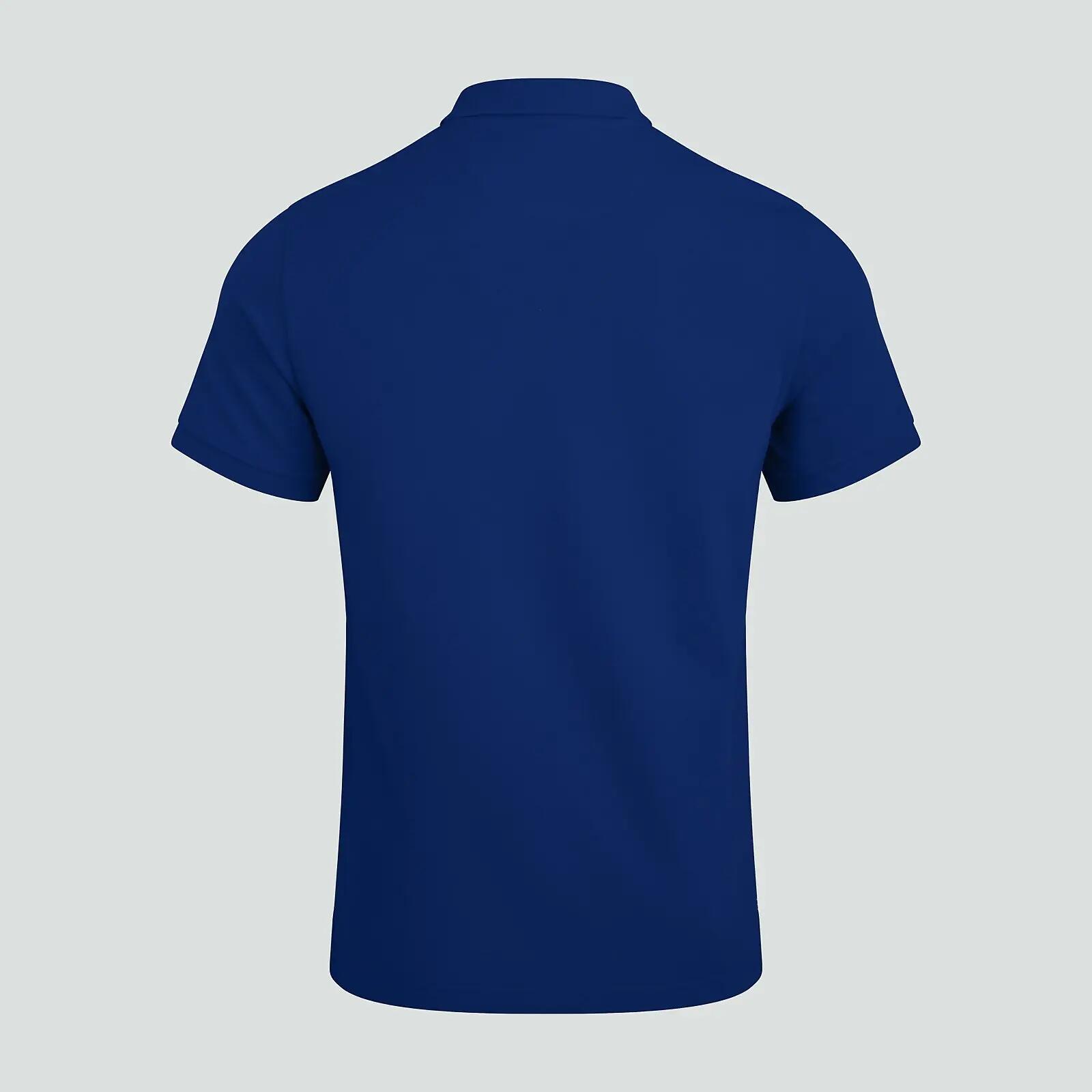 Rugby Sport Polo'S - Heren Volwassenen Blauw 5/7