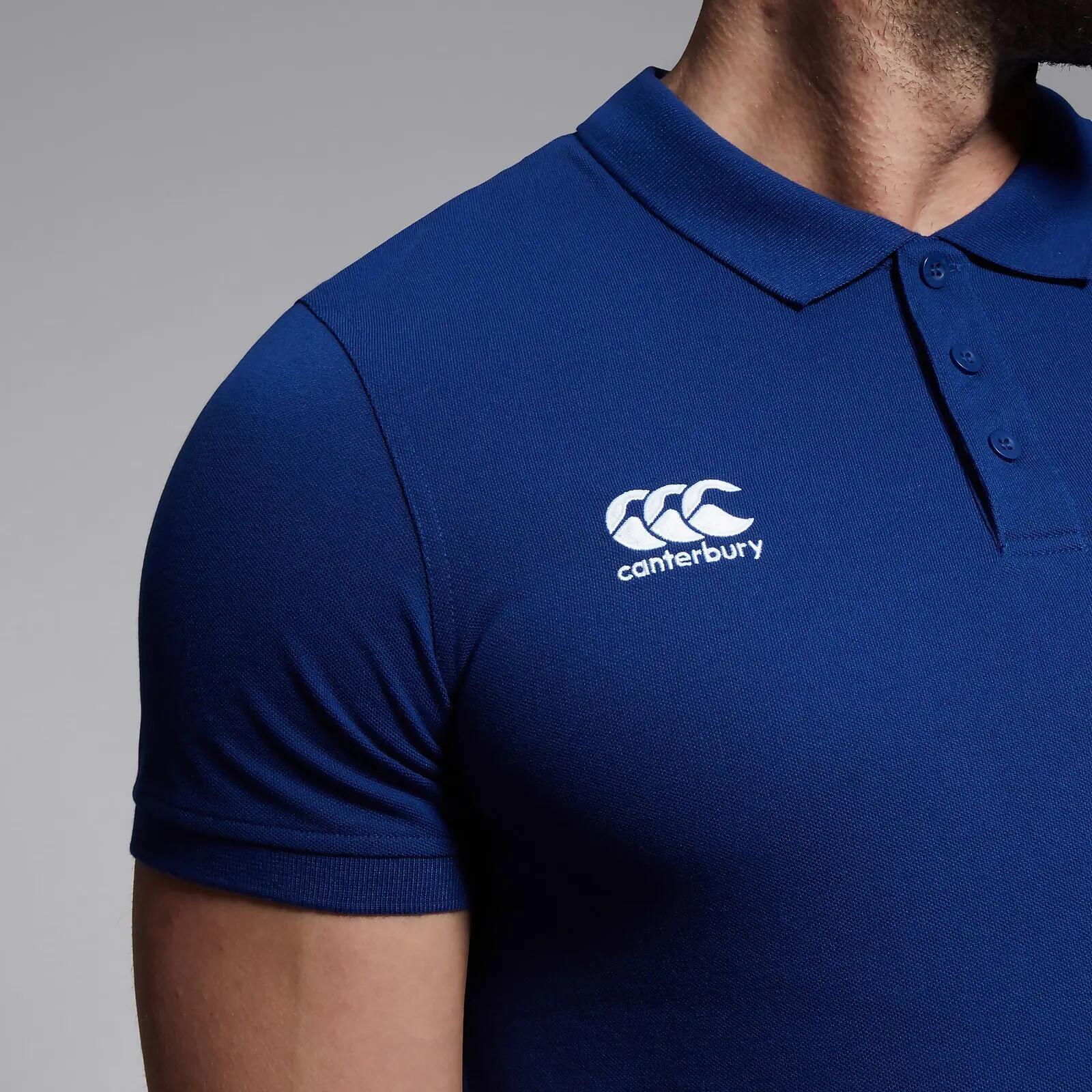 Rugby Sport Polo'S - Heren Volwassenen Blauw 7/7