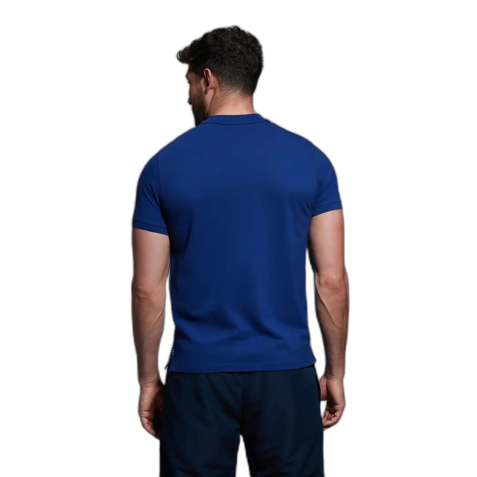 Rugby Sport Polo'S - Heren Volwassenen Blauw 6/7